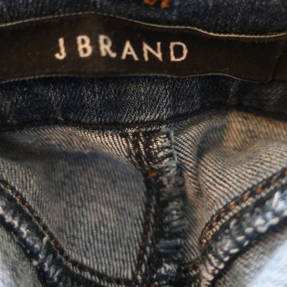 J BRAND DENIM RAW EDGE CROPPED DENIM JEANS 28 * - Picture 13 of 14